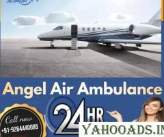 Hire Angel Air Ambulance Service in Chennai with Masterly Ventilator Setup - 1