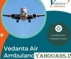 Hire Life-Care Vedanta Air Ambulance Service in Chennai for Advanced Patient Transfer